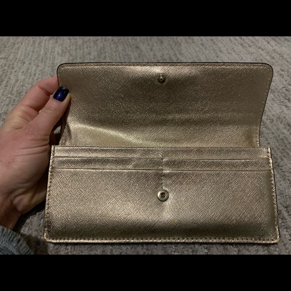 Michael Kori Gold Wallet - Picture 3 of 5